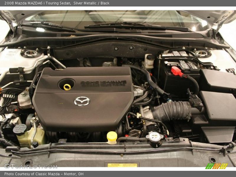 Silver Metallic / Black 2008 Mazda MAZDA6 i Touring Sedan