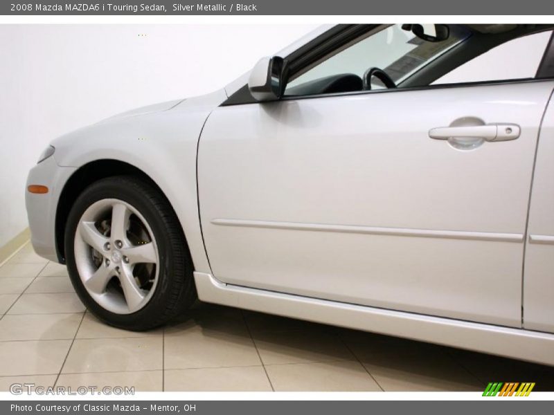 Silver Metallic / Black 2008 Mazda MAZDA6 i Touring Sedan