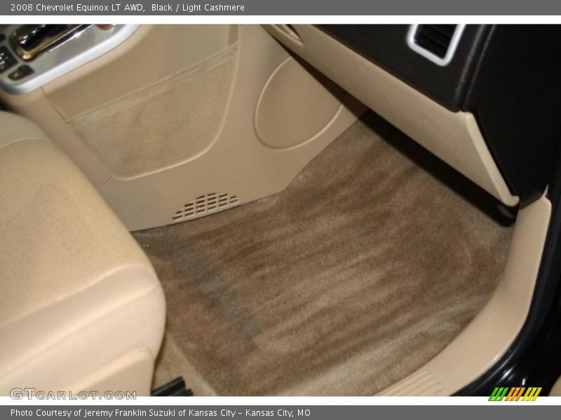 Black / Light Cashmere 2008 Chevrolet Equinox LT AWD