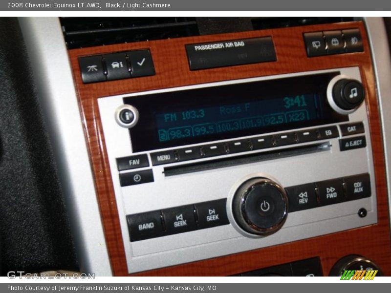 Controls of 2008 Equinox LT AWD