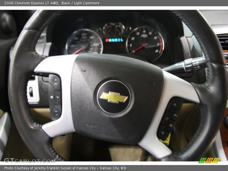 Black / Light Cashmere 2008 Chevrolet Equinox LT AWD