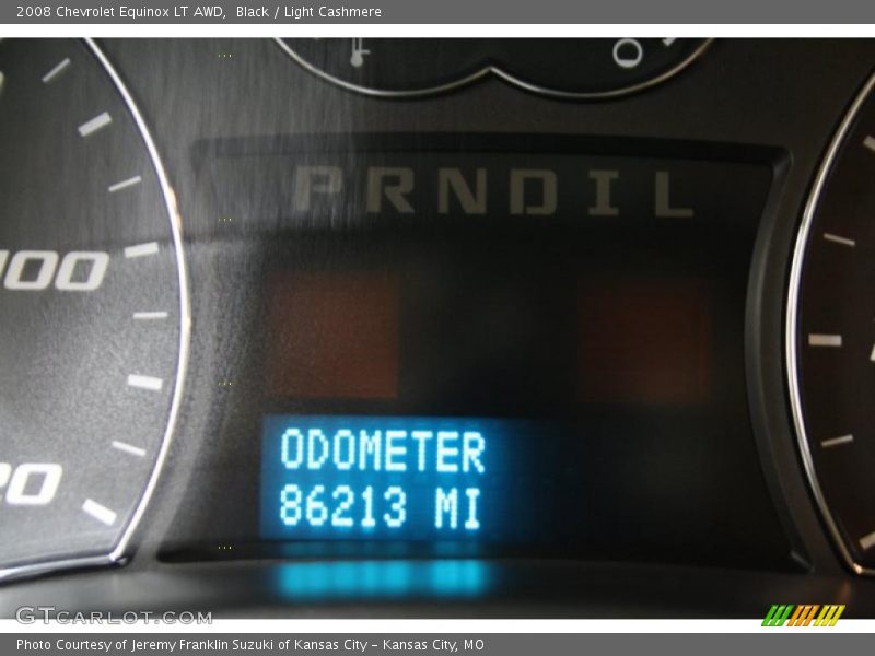 Black / Light Cashmere 2008 Chevrolet Equinox LT AWD