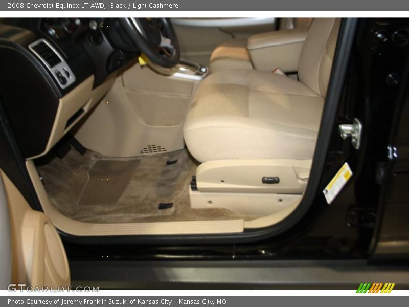Black / Light Cashmere 2008 Chevrolet Equinox LT AWD