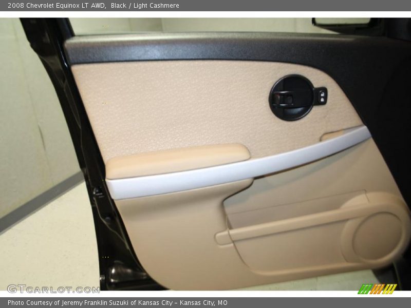 Black / Light Cashmere 2008 Chevrolet Equinox LT AWD