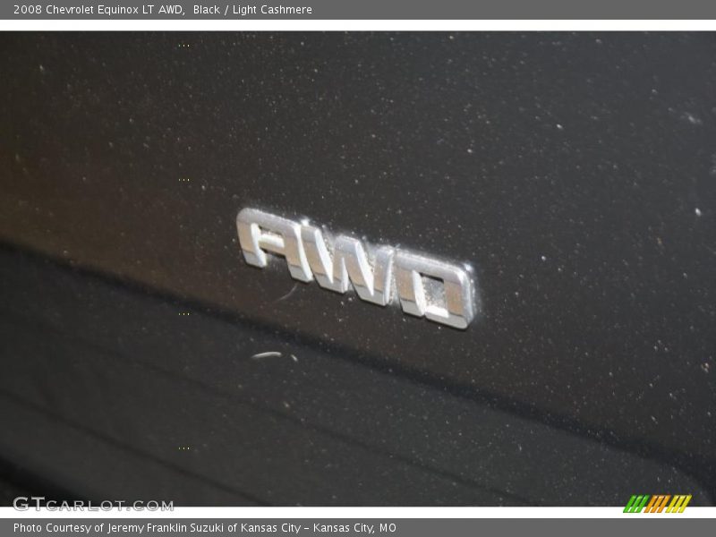 Black / Light Cashmere 2008 Chevrolet Equinox LT AWD