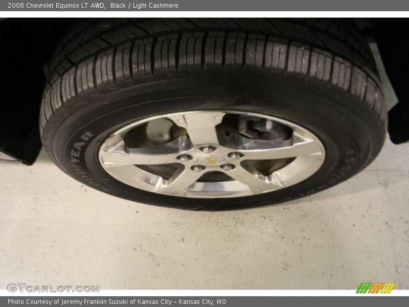 Black / Light Cashmere 2008 Chevrolet Equinox LT AWD