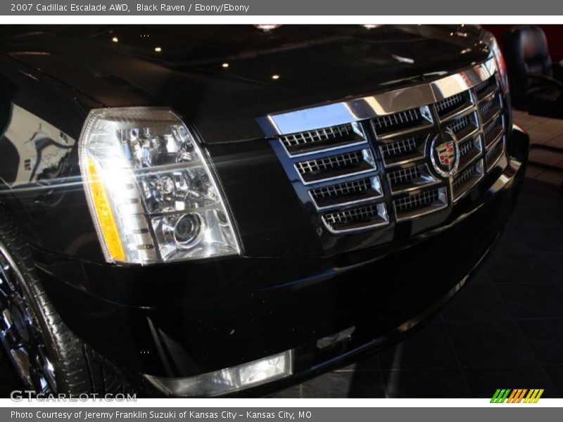 Black Raven / Ebony/Ebony 2007 Cadillac Escalade AWD