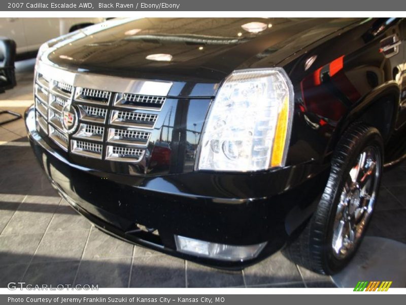 Black Raven / Ebony/Ebony 2007 Cadillac Escalade AWD