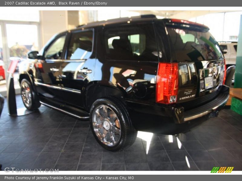 Black Raven / Ebony/Ebony 2007 Cadillac Escalade AWD