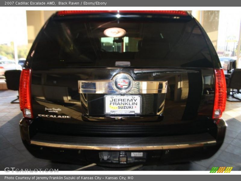 Black Raven / Ebony/Ebony 2007 Cadillac Escalade AWD
