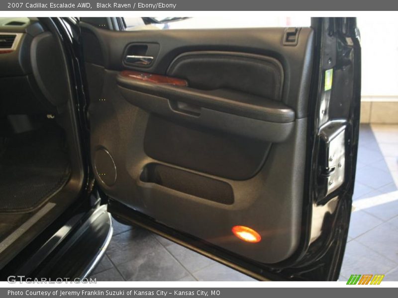 Black Raven / Ebony/Ebony 2007 Cadillac Escalade AWD