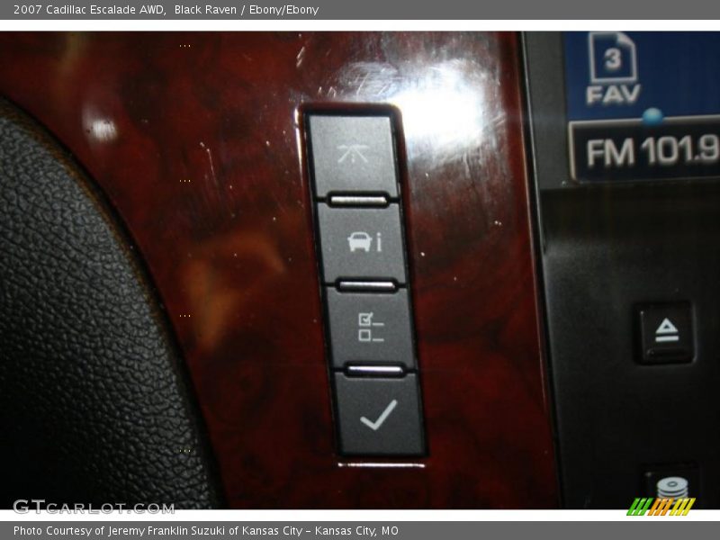 Black Raven / Ebony/Ebony 2007 Cadillac Escalade AWD