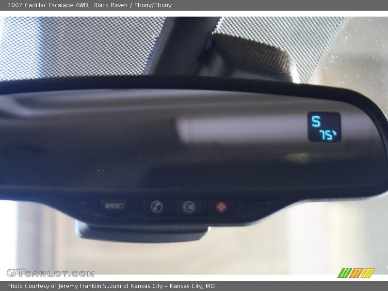 Black Raven / Ebony/Ebony 2007 Cadillac Escalade AWD