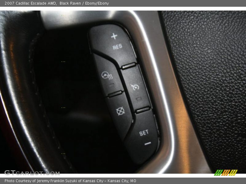 Black Raven / Ebony/Ebony 2007 Cadillac Escalade AWD