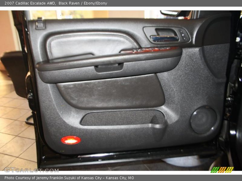 Black Raven / Ebony/Ebony 2007 Cadillac Escalade AWD