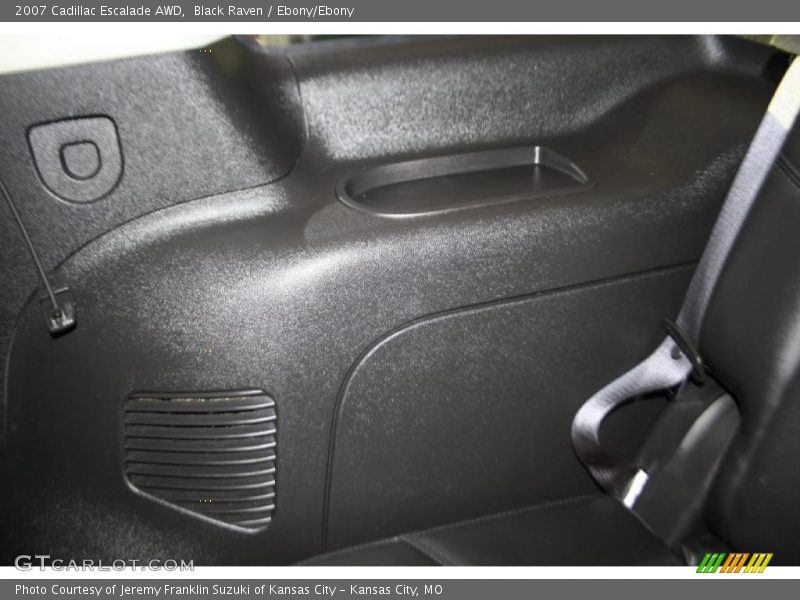 Black Raven / Ebony/Ebony 2007 Cadillac Escalade AWD