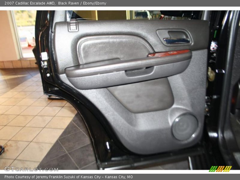 Black Raven / Ebony/Ebony 2007 Cadillac Escalade AWD