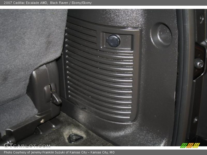 Black Raven / Ebony/Ebony 2007 Cadillac Escalade AWD