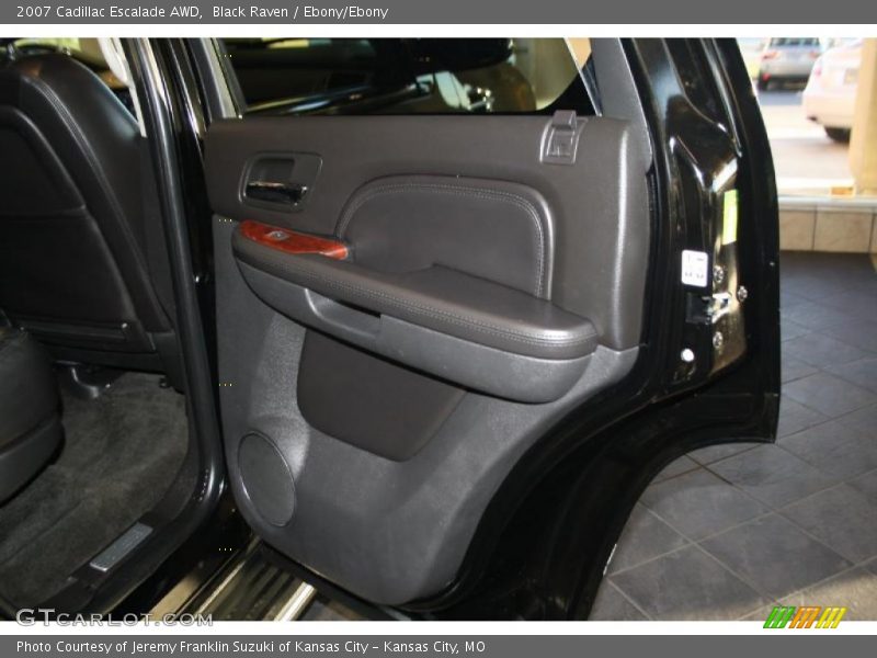 Black Raven / Ebony/Ebony 2007 Cadillac Escalade AWD