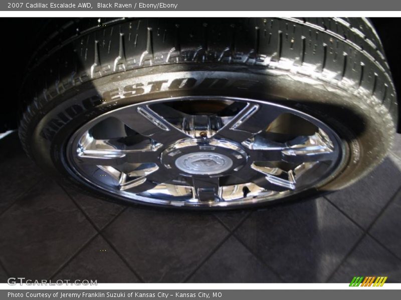 Black Raven / Ebony/Ebony 2007 Cadillac Escalade AWD