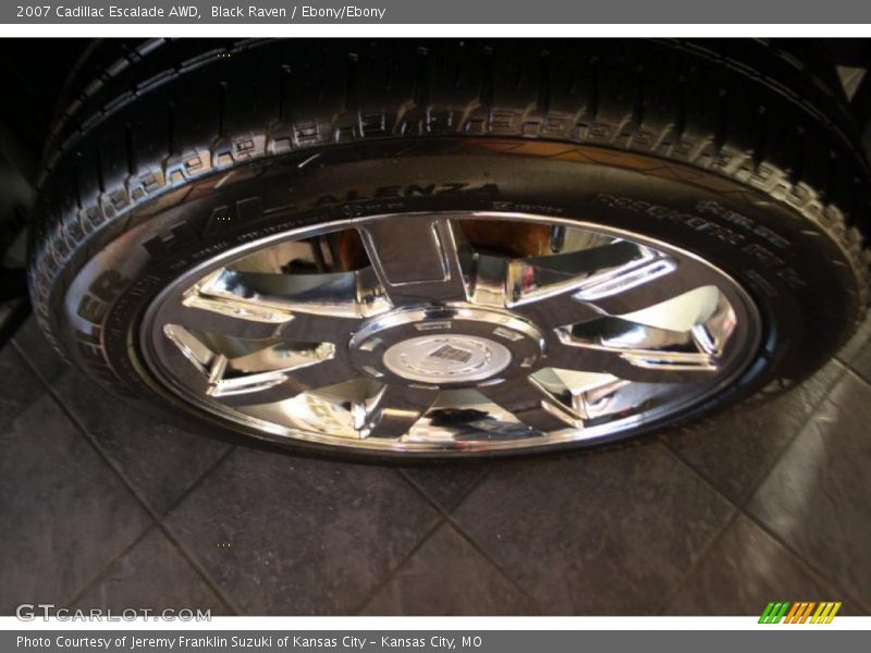Black Raven / Ebony/Ebony 2007 Cadillac Escalade AWD