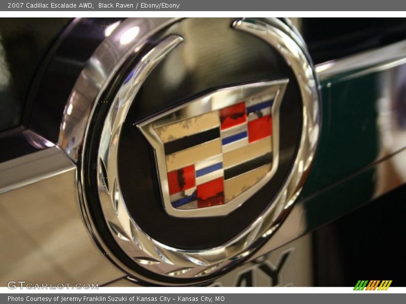 Black Raven / Ebony/Ebony 2007 Cadillac Escalade AWD