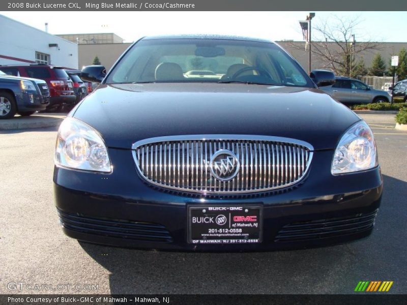Ming Blue Metallic / Cocoa/Cashmere 2008 Buick Lucerne CXL