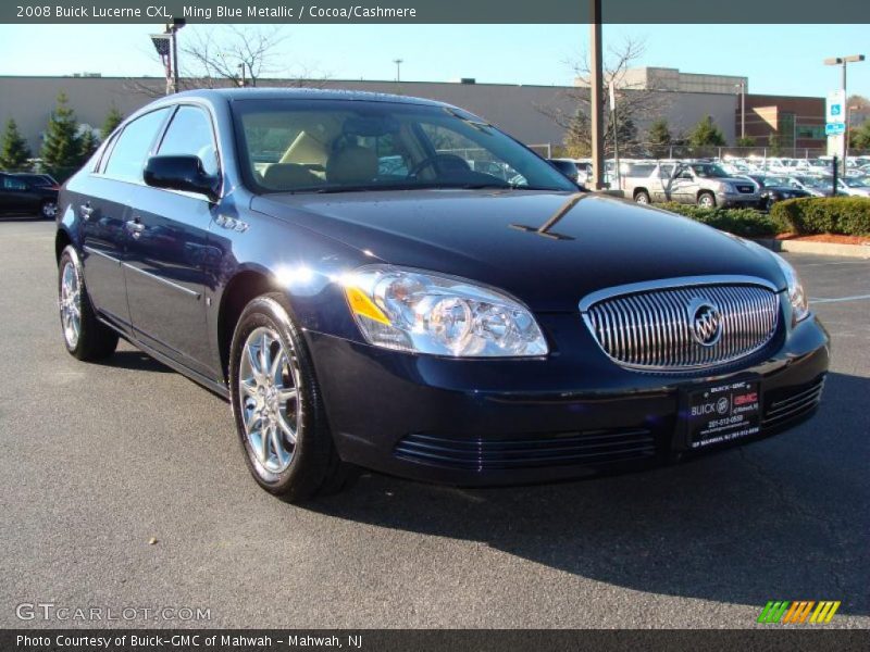 Ming Blue Metallic / Cocoa/Cashmere 2008 Buick Lucerne CXL