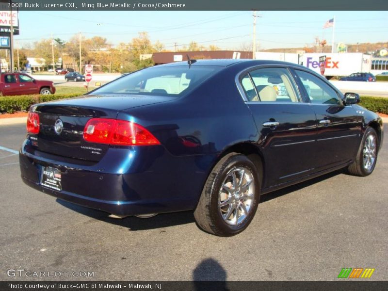 Ming Blue Metallic / Cocoa/Cashmere 2008 Buick Lucerne CXL