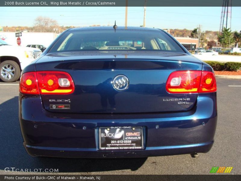 Ming Blue Metallic / Cocoa/Cashmere 2008 Buick Lucerne CXL