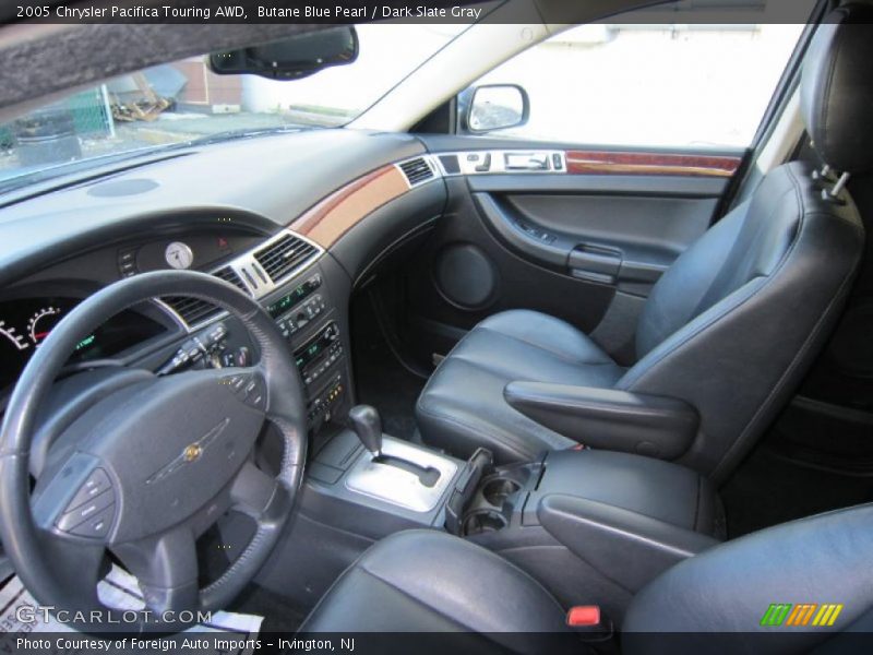 Butane Blue Pearl / Dark Slate Gray 2005 Chrysler Pacifica Touring AWD