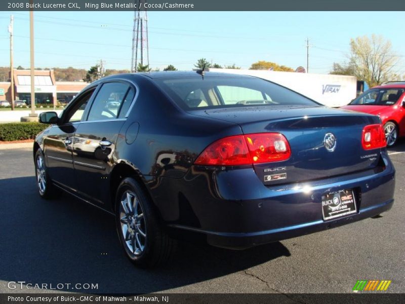Ming Blue Metallic / Cocoa/Cashmere 2008 Buick Lucerne CXL