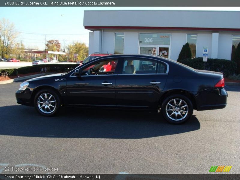Ming Blue Metallic / Cocoa/Cashmere 2008 Buick Lucerne CXL