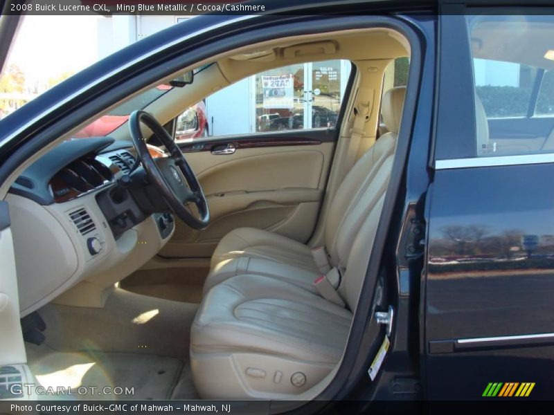 Ming Blue Metallic / Cocoa/Cashmere 2008 Buick Lucerne CXL