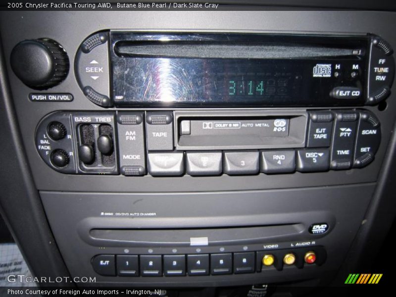 Butane Blue Pearl / Dark Slate Gray 2005 Chrysler Pacifica Touring AWD