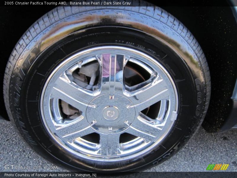 Butane Blue Pearl / Dark Slate Gray 2005 Chrysler Pacifica Touring AWD