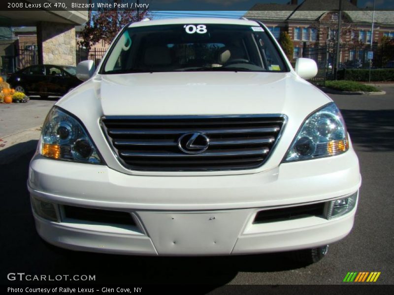 Blizzard White Pearl / Ivory 2008 Lexus GX 470