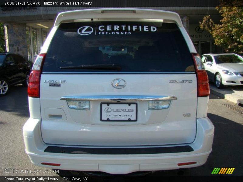 Blizzard White Pearl / Ivory 2008 Lexus GX 470