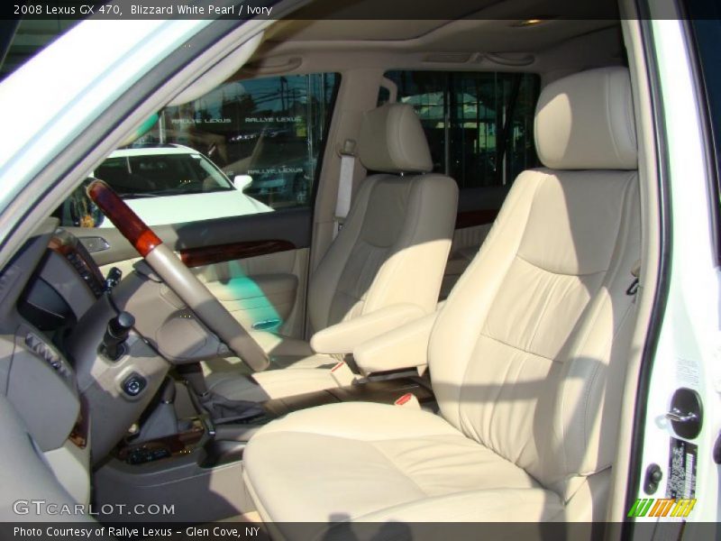 Blizzard White Pearl / Ivory 2008 Lexus GX 470