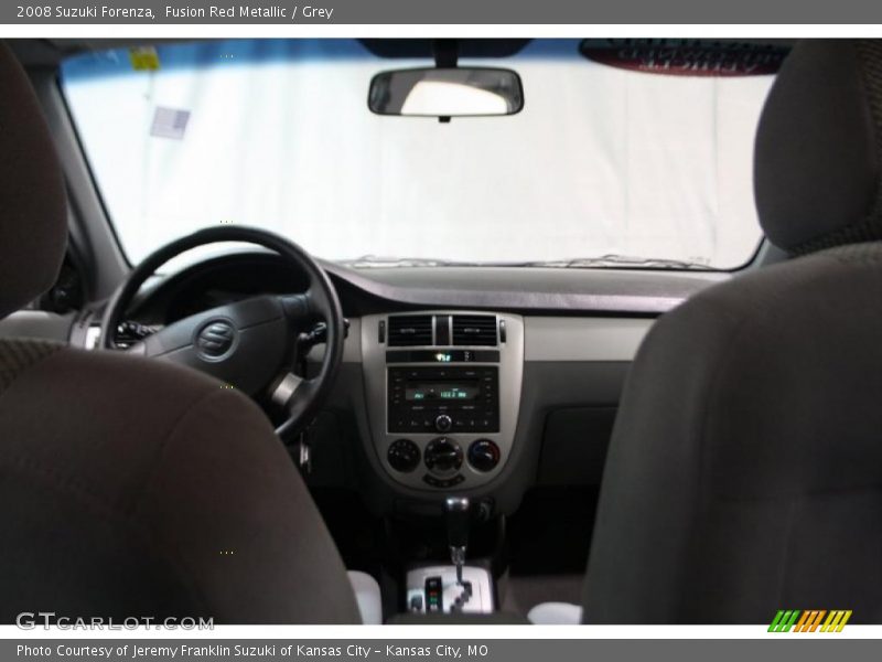 Fusion Red Metallic / Grey 2008 Suzuki Forenza