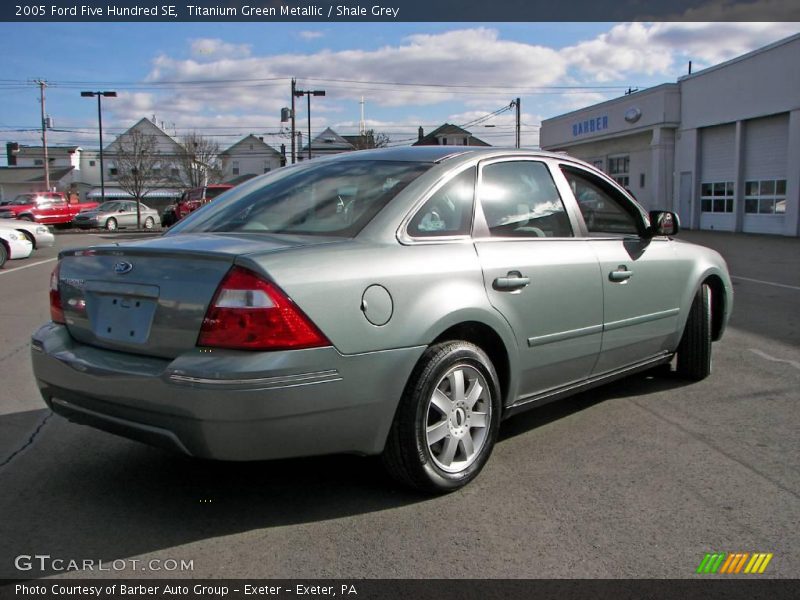 Titanium Green Metallic / Shale Grey 2005 Ford Five Hundred SE