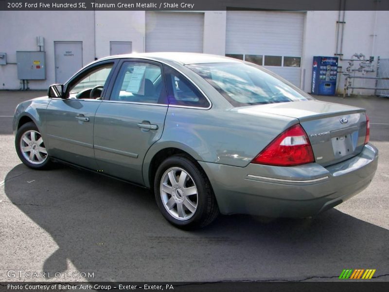 Titanium Green Metallic / Shale Grey 2005 Ford Five Hundred SE