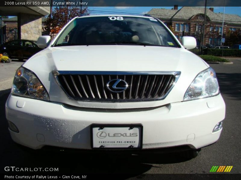 Crystal White / Ivory 2008 Lexus RX 350 AWD