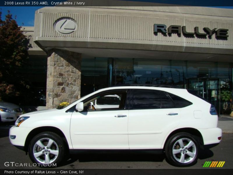 Crystal White / Ivory 2008 Lexus RX 350 AWD