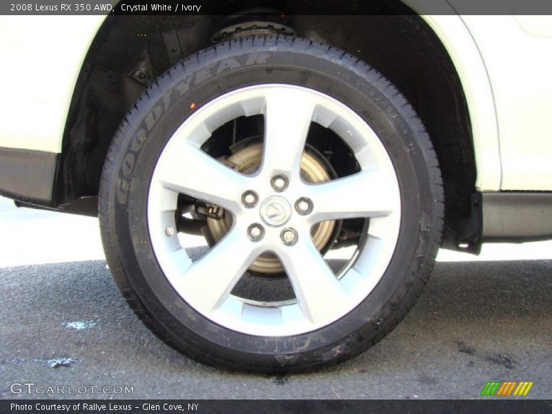 Crystal White / Ivory 2008 Lexus RX 350 AWD