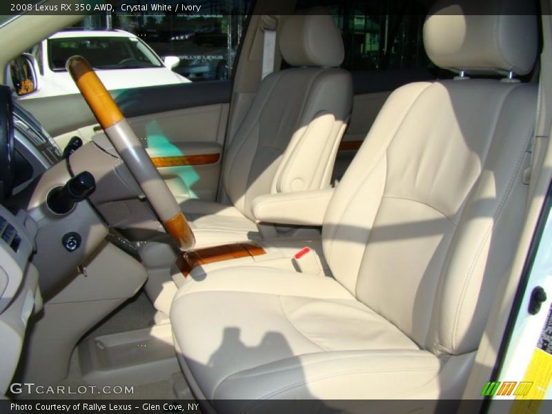 Crystal White / Ivory 2008 Lexus RX 350 AWD