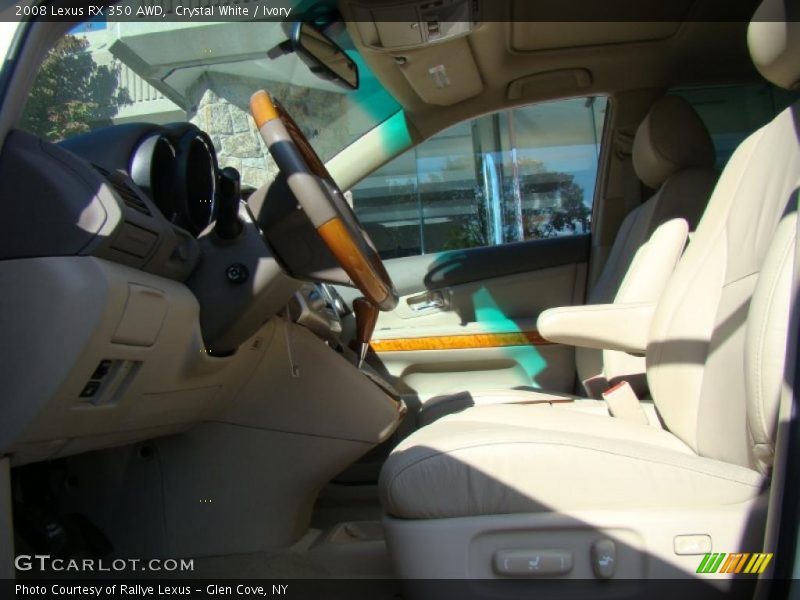 Crystal White / Ivory 2008 Lexus RX 350 AWD