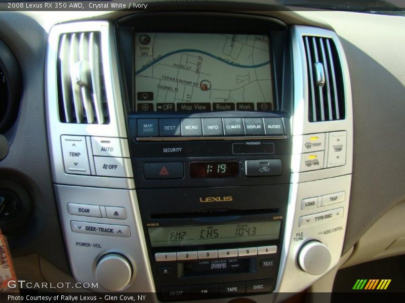 Crystal White / Ivory 2008 Lexus RX 350 AWD