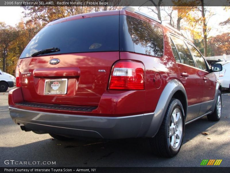 Redfire Metallic / Pebble Beige 2006 Ford Freestyle SEL AWD