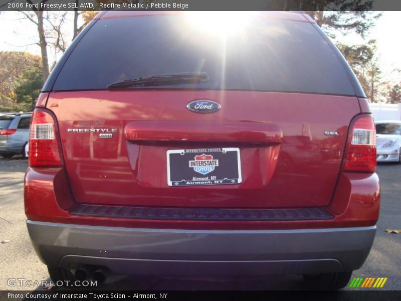 Redfire Metallic / Pebble Beige 2006 Ford Freestyle SEL AWD